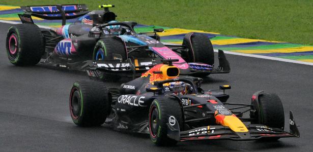 Verstappen brilha em meio ao caos de Interlagos e coloca mão na taça